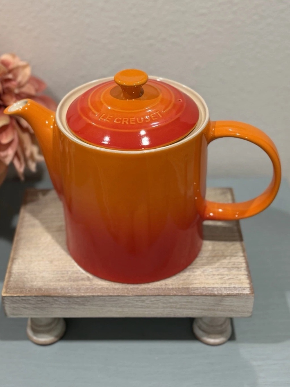Le Creuset Stoneware Grand Teapot
Flame 1.3L - new with tags